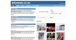 Desktop Screenshot of infonews.co.nz